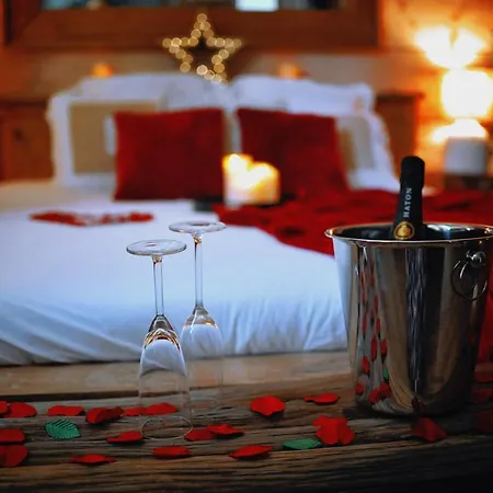 Le Chalet Romantique En Montagne, Spa, Ecran Cinema, Lit King Size, Day Use, 5Min Centre Evreux Exterior photo